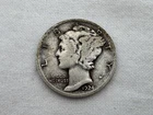 1924 P U.S. Mercury Head Silver Dime JV-19