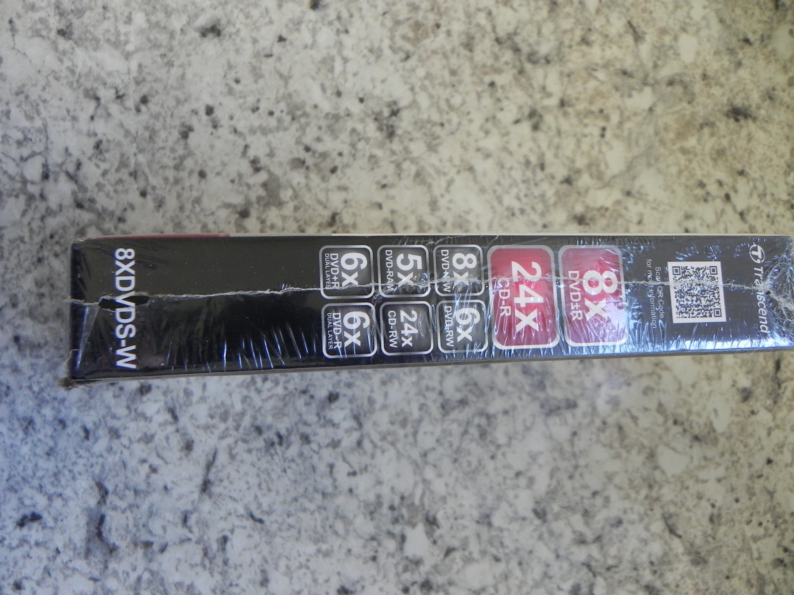 Transcend Portable CD/DVD writer 8XDVDS-W NIB