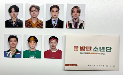 BTS GROUP [ 2021 Season's Greetings Official ID Photocard SET 7