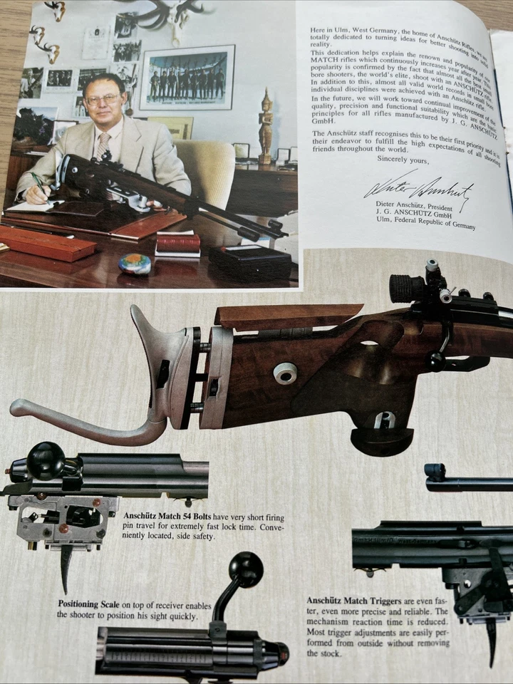 1980 ANSCHUTZ TARGET RIFLE CATALOG, FROM SAVAGE - Image 2 of 3