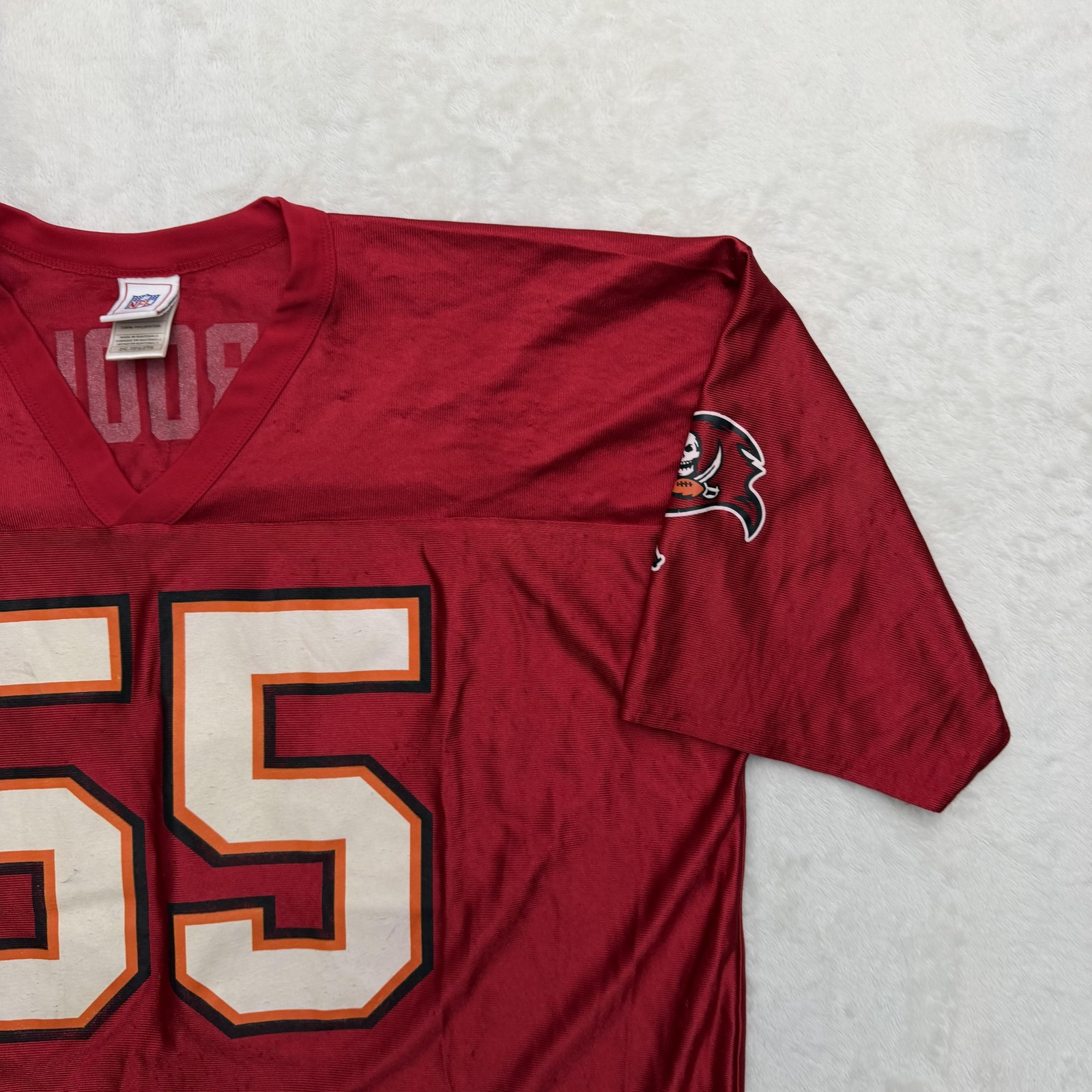 NFL Tampa Bay Buccaneers Derrick Brooks Jersey Mens 2XL Red NFL Football 55 thumbnail 4