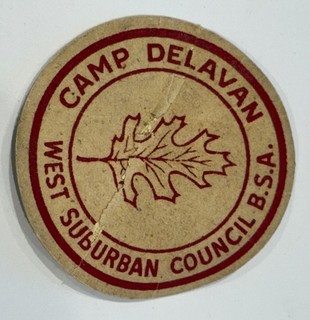 Camp Delavan West Suburban Council Felt Boy Scout FC3