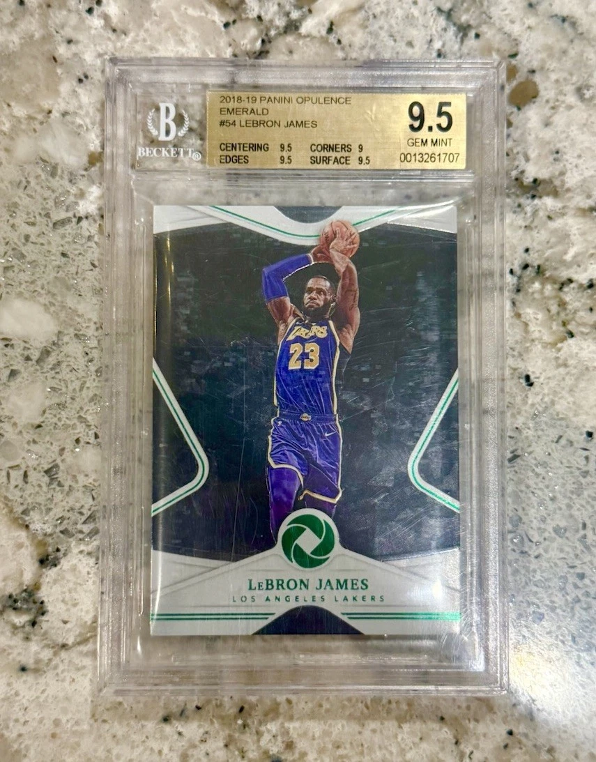 LeBron James Beckett Grading Services (BGS) 9.5 Graded Basketball