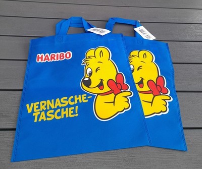 Haribo Goldbären Vernasche Tasche 2 Stck. im Set NEU 