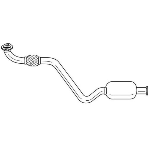 Catalyseur Sigam 49127 pour Opel et Renault pot d'échappement en acier inoxydable