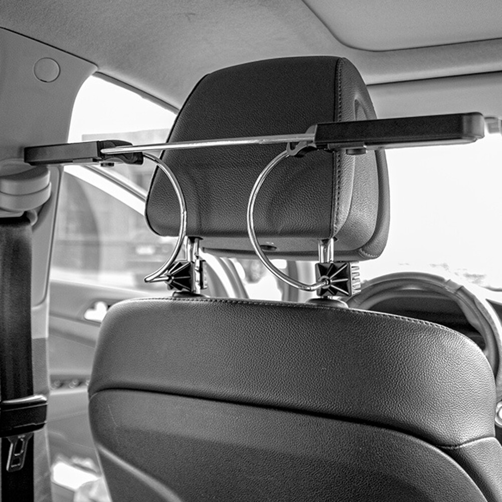 Universal Car Coat Hanger Headrest Clothes Hanging Holder Stand Car