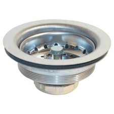 Prime Line 3-1/2" Kitchen Sink Drain w/ Basket