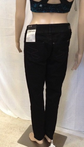 Seven7 Women's Skinny Jeans Fawn Black Color Size 8 - Picture 3 of 6