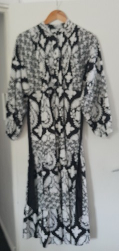 Diane Von Furstenberg Tessa Black & White Maxi Dress - Picture 6 of 10