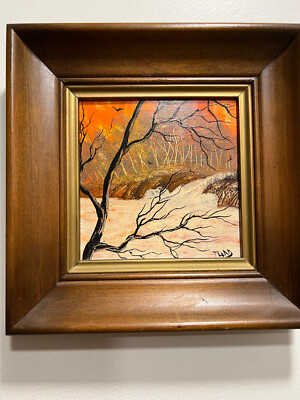 Original Tile Painting by Jack Lord, Hawaii Five-0, Fine Art