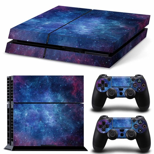 Vinyl Skin Cover Decal Sticker for Sony Playstation 4 PS4 Console + 2 Controller - Picture 10 of 16