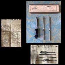Vtg Lees COLUMBIA 1690 Deluxe Rug Needle Points Instructions ROSEBUD RUG 3634