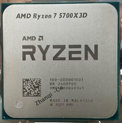 AMD Ryzen 7 5700X3D 3.0GHz 8 Core CPU 105W Socket AM4 AMD Ryzen 7 5700X3D 3.0GHz 8 Core CPU 105W Socket AM4