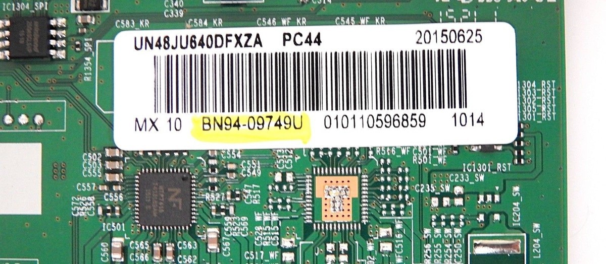 ゆーページ Samsung BN94-09749U Main Board for UN48JU640DFXZA (version UD01