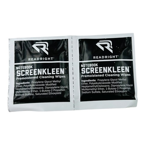 22 Count Read Right Notebook ScreenKleen Premoistened Cleaning Wipes - 第 7/8 張圖片