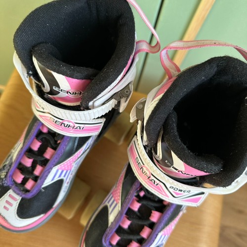Girl's Senhai Power Quad Roller Skates Adjustable size small 13 / 33