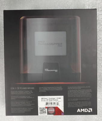 AMD Ryzen Threadripper PRO 5995WX CPU 64 Core Processor Up to 4.5GHz with Box