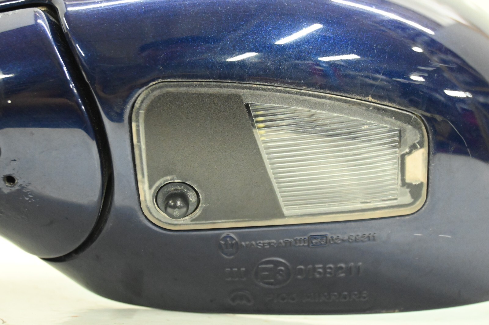 ⭐ 03-08 Maserati Quattroporte Left Driver Side View Door Mirror Glass 31k Oem