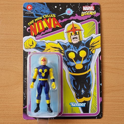 Marvel Legends Retro The Man Called Nova 3.75" Action Figure Hasbro Kenner - 第 1/5 張圖片