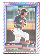 2023 Panini USA Stars & Stripes [Stripes Parallel] #6 Derek Curiel