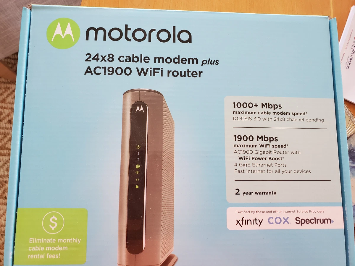 Motorola Cable Modem Router
