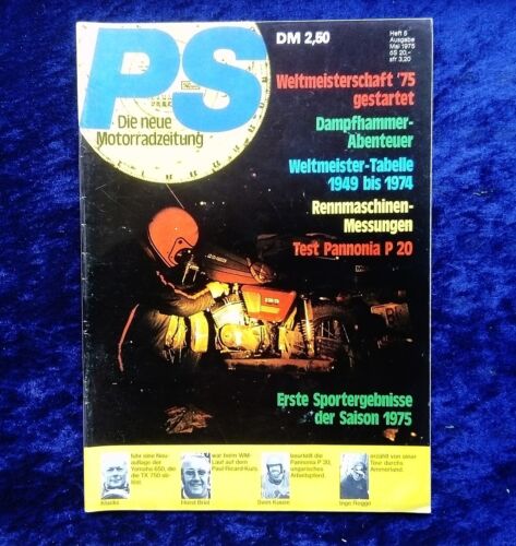 PS Motorrad Zeitung 5.1975, Yamaha XS 650, Pannonia P20 - Foto 1 di 5