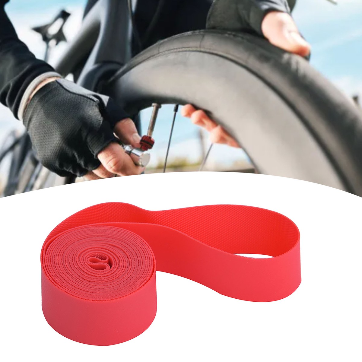 2 Pcs Mountain Bike Tire Liners - Puncture Proof Protectors For Inner Tubes (24 Inch) - View #12