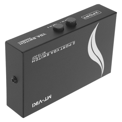 Tragbarer 2-in-1-out-2-Port-VGA-Box-Splitter für PC/DVD-Player/TV/LCD-Monitor - Bild 12 von 12