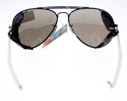 Polaroid 4563B vintage unisex pilot-style lightweight mirrored sunglasses-1980s - Picture 6 of 14