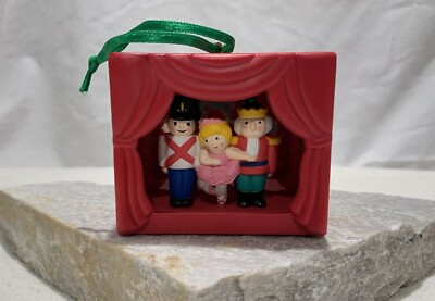 Vintage Avon Nutcracker Storybook Ornament Classic Light up Gift Collection 1993