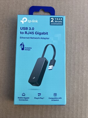 TP-Link USB 3.0 to RJ45 Gigabit Ethernet Network Adapter - NIP