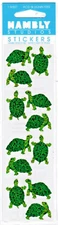 Green TURTLES Sparkly Scrapbook Stickers New Pack HAMBLY Studios