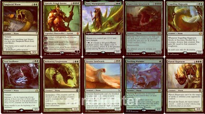 Custom Wurm Tribal Commander EDH Deck - Baru, Wurmspeaker - MTG Magic | eBay Custom Wurm Tribal Commander EDH Deck - Baru, Wurmspeaker - MTG Magic | eBay