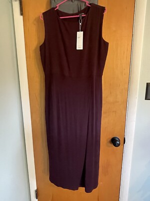 Eileen Fisher Casis Jumpsuit in Lightweight Viscose Jersey Sz M  - Main Image