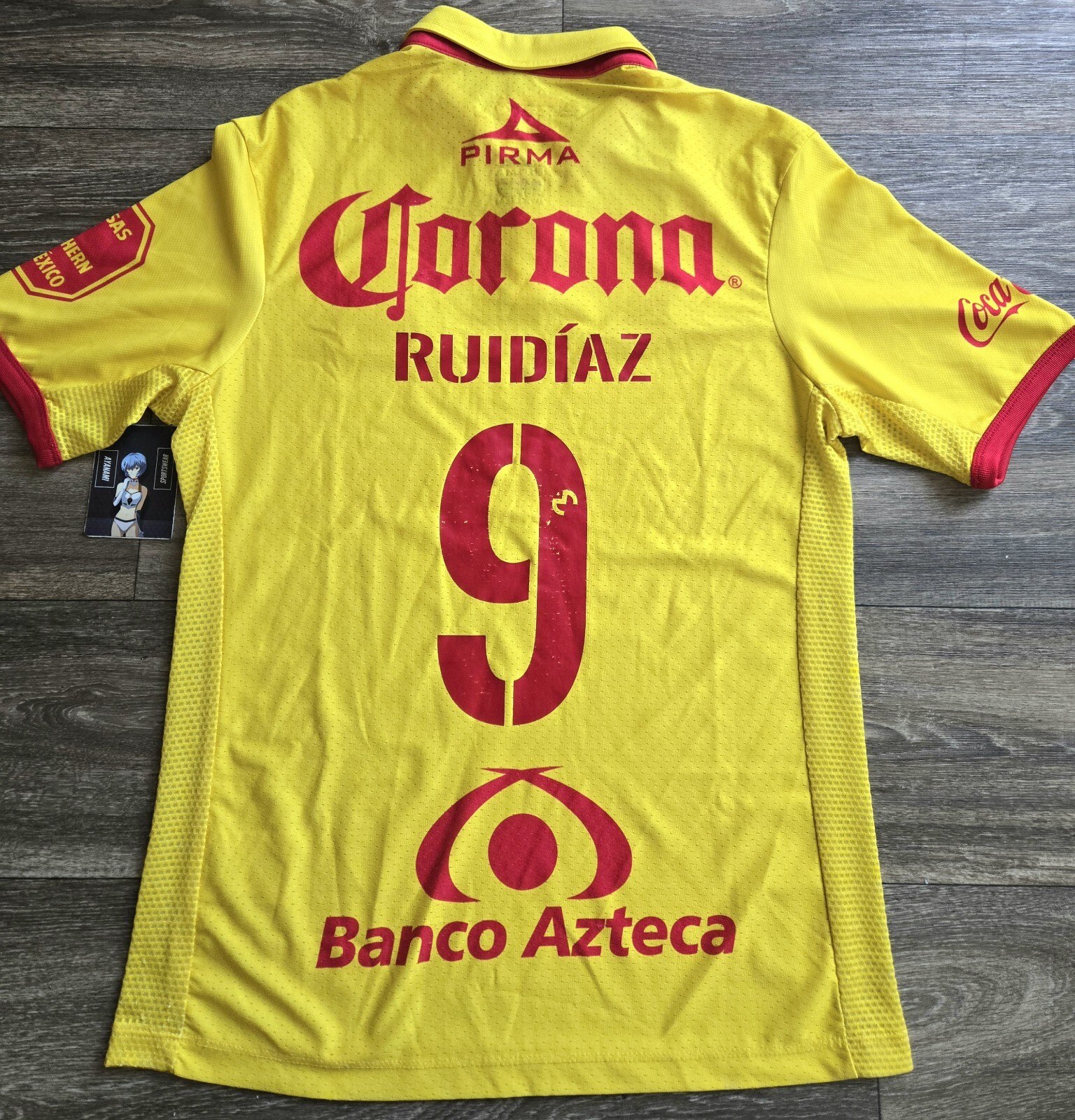 Pirma Monarcas Morelia 16/17 Home Ruidiaz Futbol Jersey Mens Size XS Extra Small