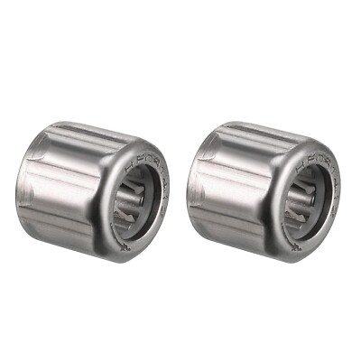 2 Pack Needle Roller Bearings One Way Bearing HF081412 8mm Bore 14mm OD 12mm
