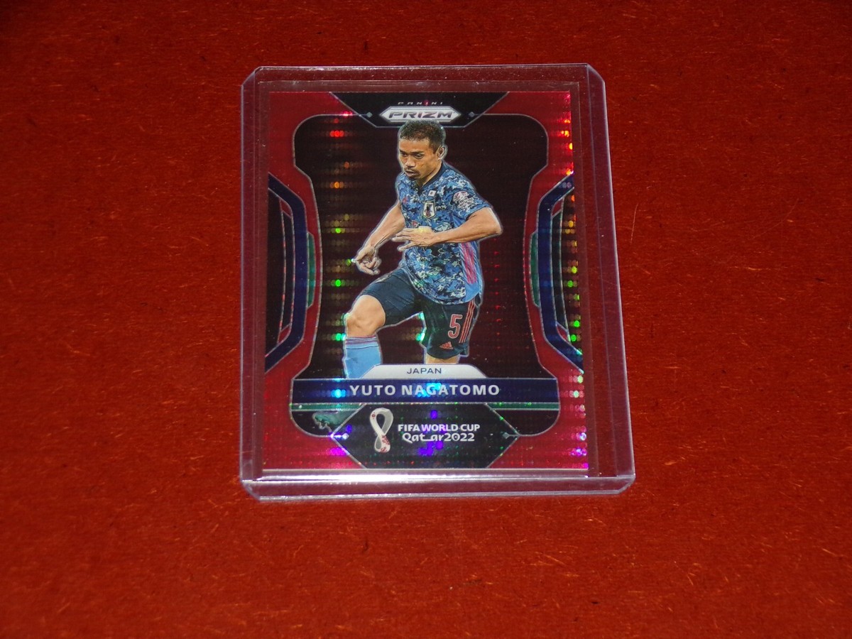 2022 Panini Prizm World Cup Prizms Breakaway Red 49/99 Yuto