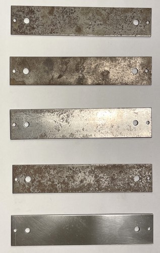 Athearn, HO Scale, Universal Steel Weights-4 holes for 40' box cars QTY: 5!