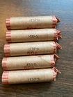 1935-D, 5 LINCOLN WHEAT CENT SOLID DATE PENNY ROLLS 250 "GOOD-VF" COINS