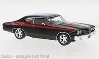 Ixo 1:43 Chevrolet Chevelle Ss - Black - 1970