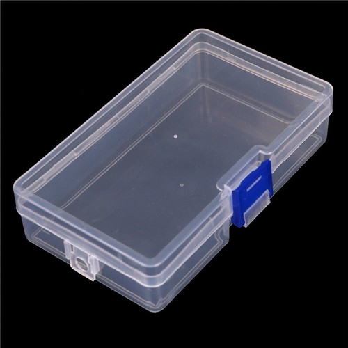 Plastic Clear Parts Storage Box Jewelry Craft Container Organizer Case Y Hc - Picture 3 of 8