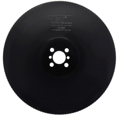 SMI Metall-Kreissägeblatt Hss DMO5 275 x 2,5 x 40 mm 220 Zähne Sägeblatt