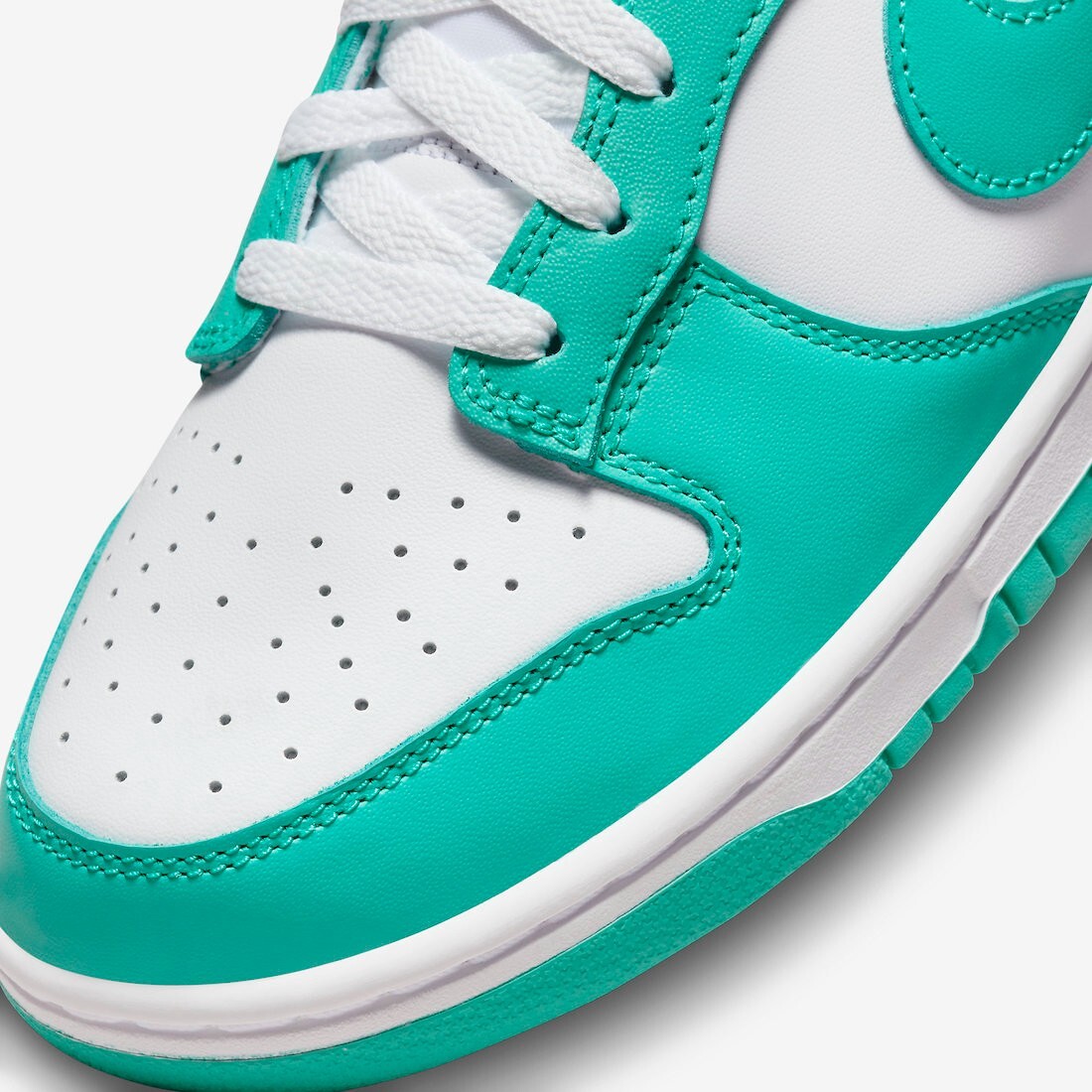 Men's Nike Dunk Low Clear Jade Size 10.5 DV0833-101 Green Blue