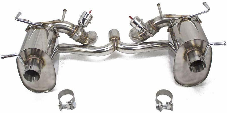 Valve-Controlled Stainless Steel Cat-Back Exhaust System For Ferrari 458 2010-15