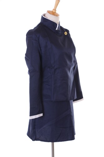 MN-237 Maki Zenin Azul Uniforme Escolar Disfraz Cosplay Para Jujutsu Kaisen - Imagen 8 de 8