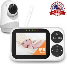 Monitor 3.2 De Bebe Con Camara Y Audio Sin Wifi Vision Nocturna Para Casa Cuarto