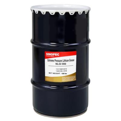 SINOPEC (EP000) SEMI-FLUID EP MULTIPURPOSE LITHIUM GREASE NLGI 000 120LB 16 GAL