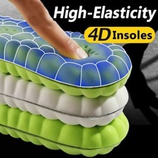 4D Latex Sport Insoles Super Soft High Elasticity Shoe Pads