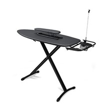 Duwee Steel Top Extra Wide Ironing Board with Sleeve Board and Adjustable Iro...