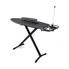 Duwee Steel Top Extra Wide Ironing Board with Sleeve Board and Adjustable Iro...